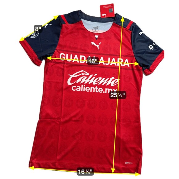 Puma Liga MX Chivas Guadalajara Women's Small 3rd Jersey 21/22 NEW 763252 01 - Picture 2 of 7